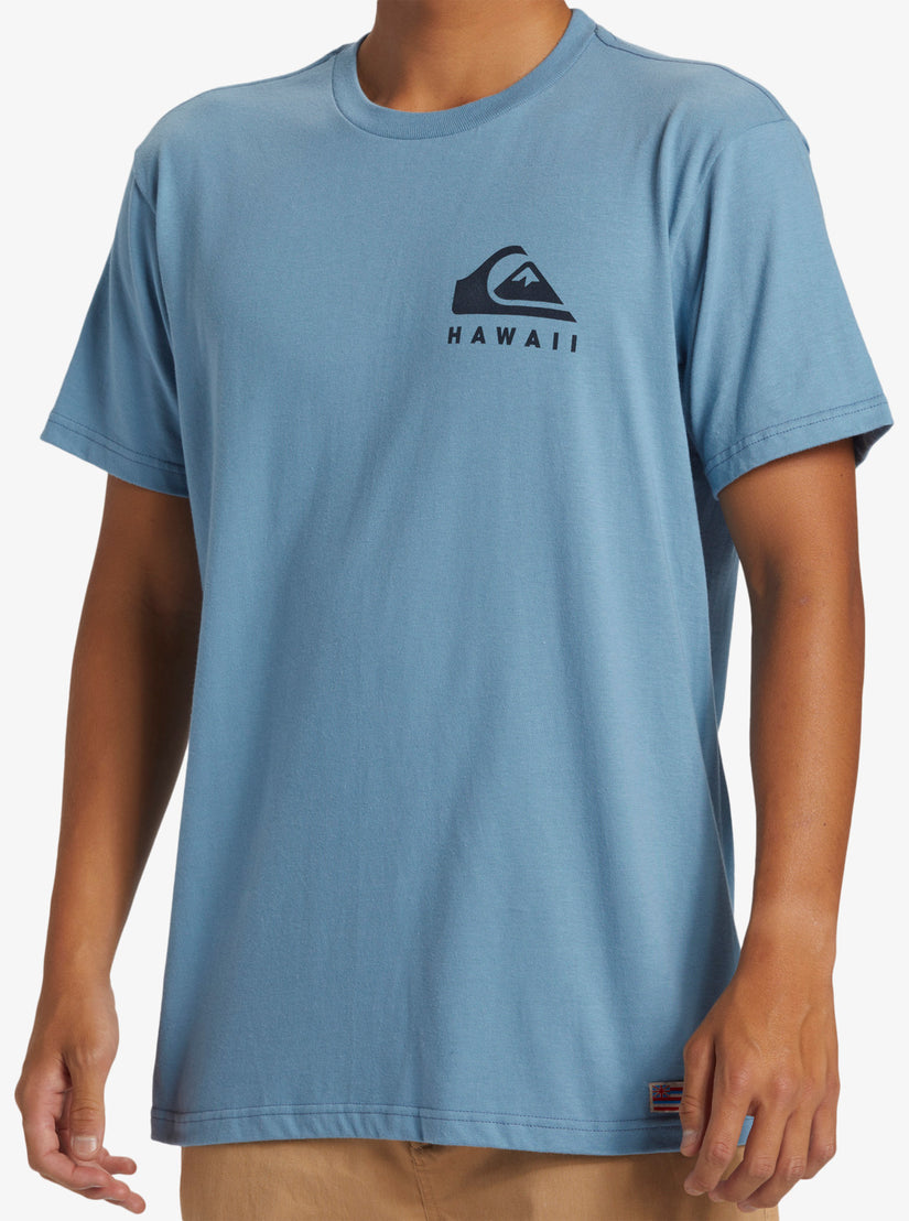 Hawaii Noggin T-Shirt - Blue Shadow