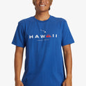 Hawaii State Of Mind T-Shirt - Monaco Blue