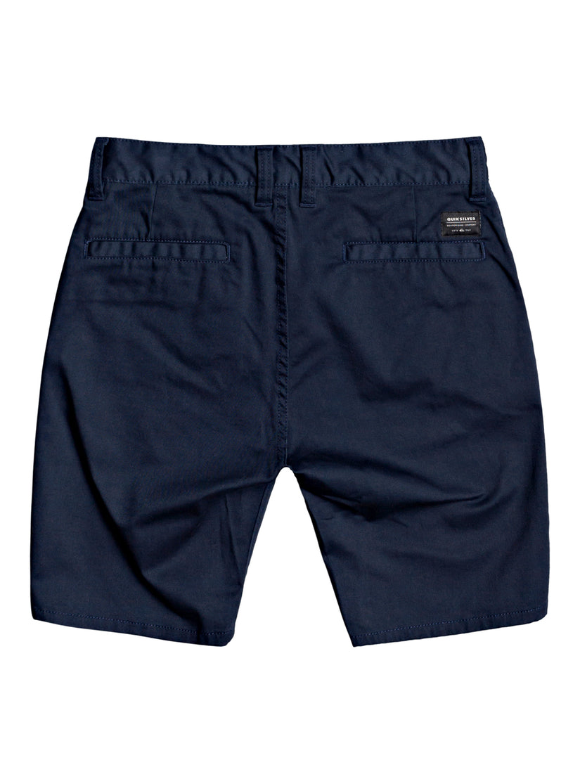 Boys 8-16 New Everyday Union Stretch Chino Shorts - Navy Blazer