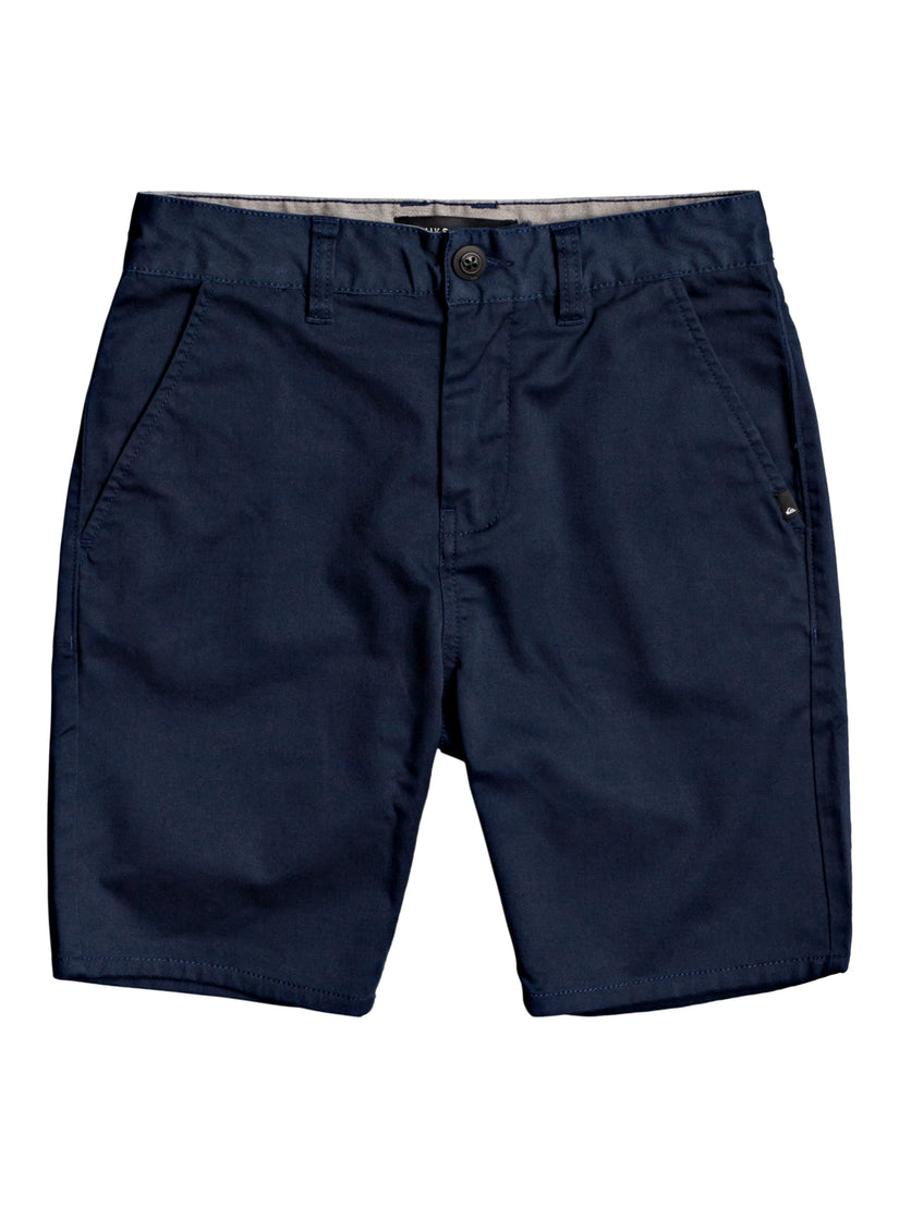 Boys 8-16 New Everyday Union Stretch Chino Shorts - Navy Blazer