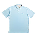 Waterman Water Short Sleeve Polo Shirt - Crystal Blue
