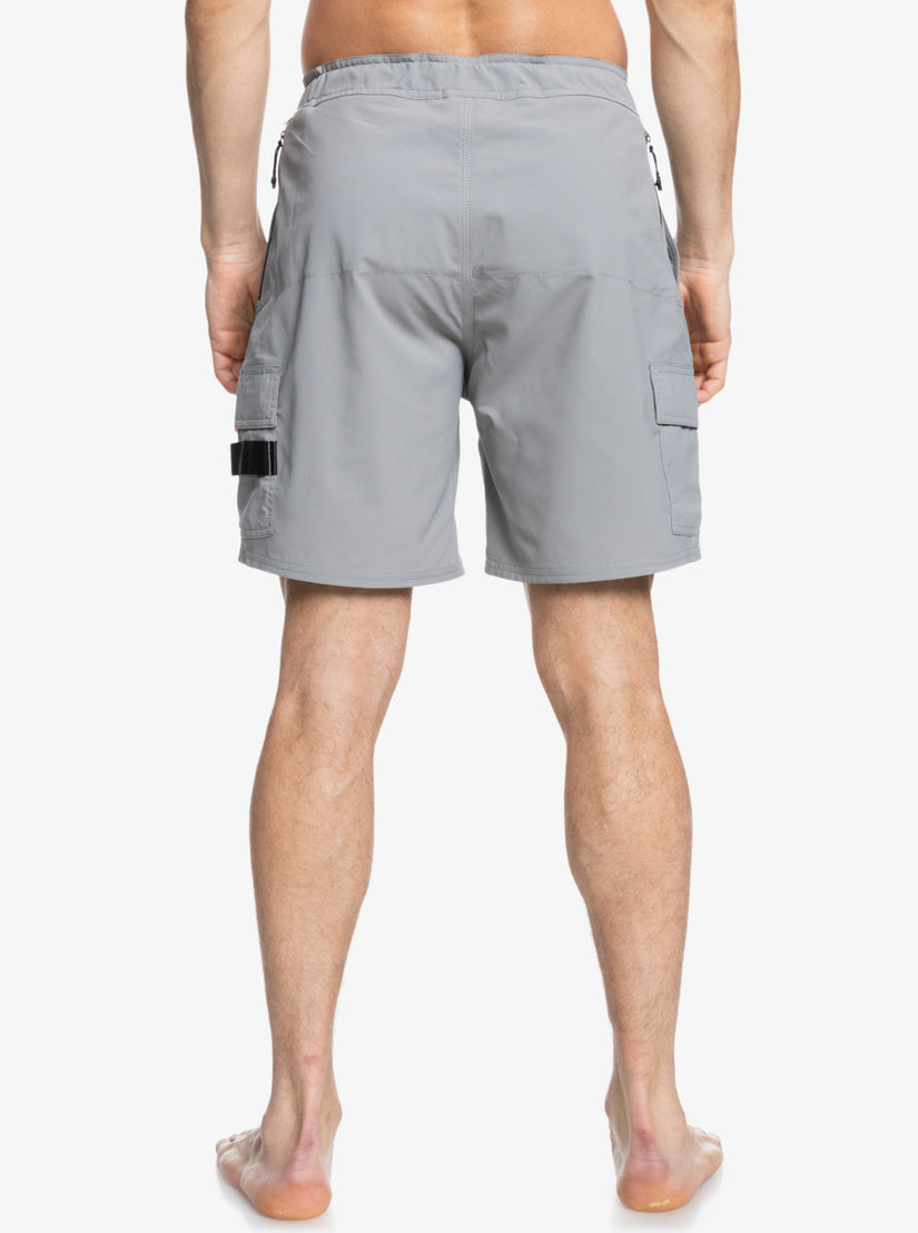 Waterman Azimuth Amphibian 18" Shorts - Steeple Grey