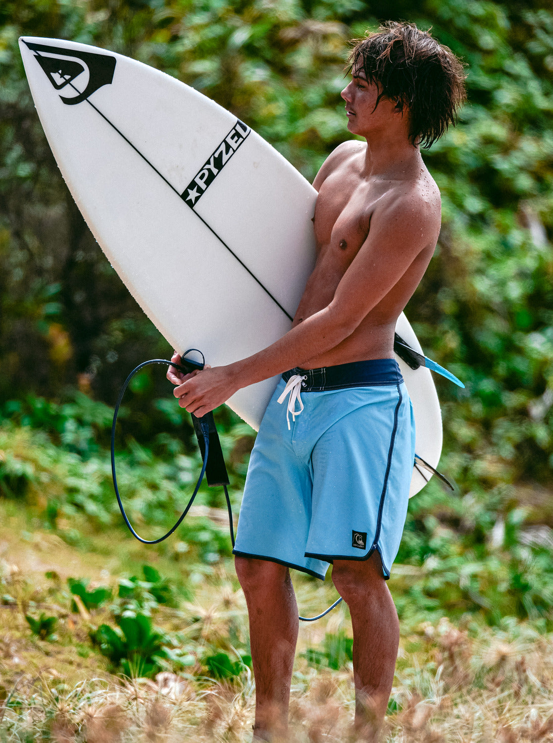 Boardshorts Quiksilver Hombre  Washed 18 - Short-Bañador CRYSTAL TEAL *  Daniel Chi
