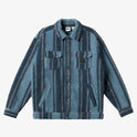 Sherpa Fleece Overshirt - Aegean Blue Sherpa Shirt