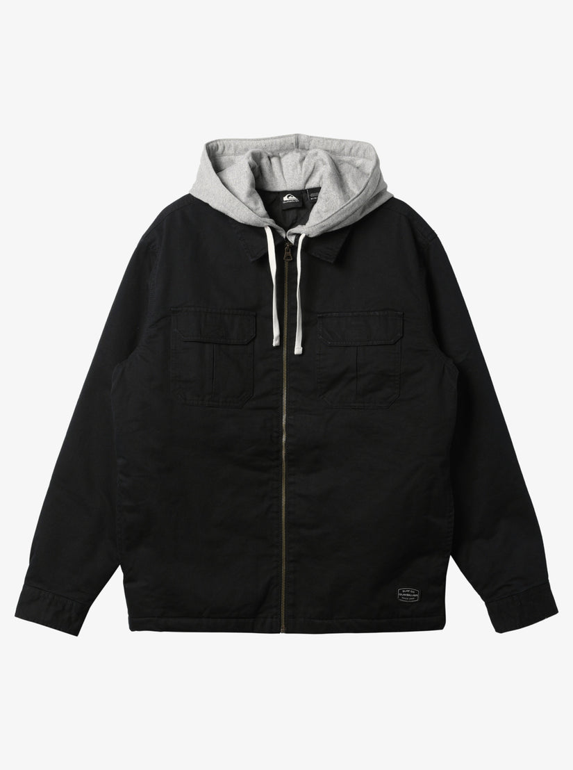 New Aitor Hooded Jacket - Black