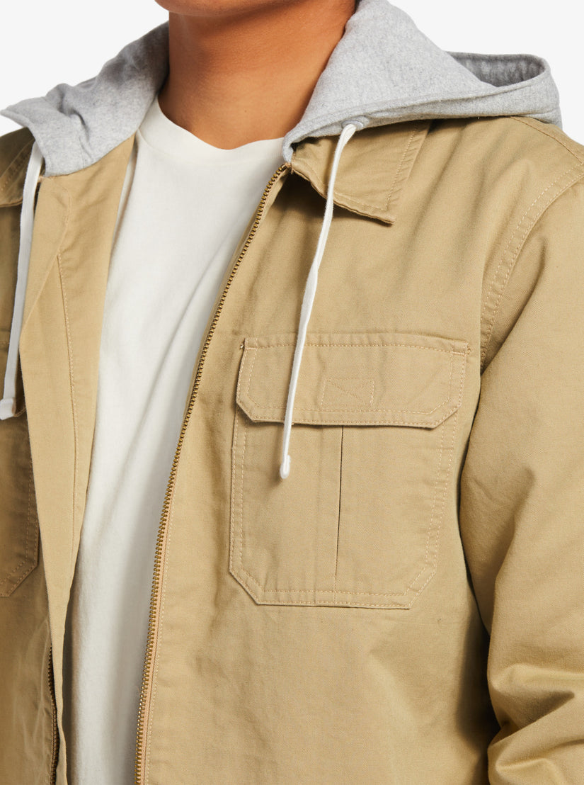 New Aitor Hooded Jacket - Plage