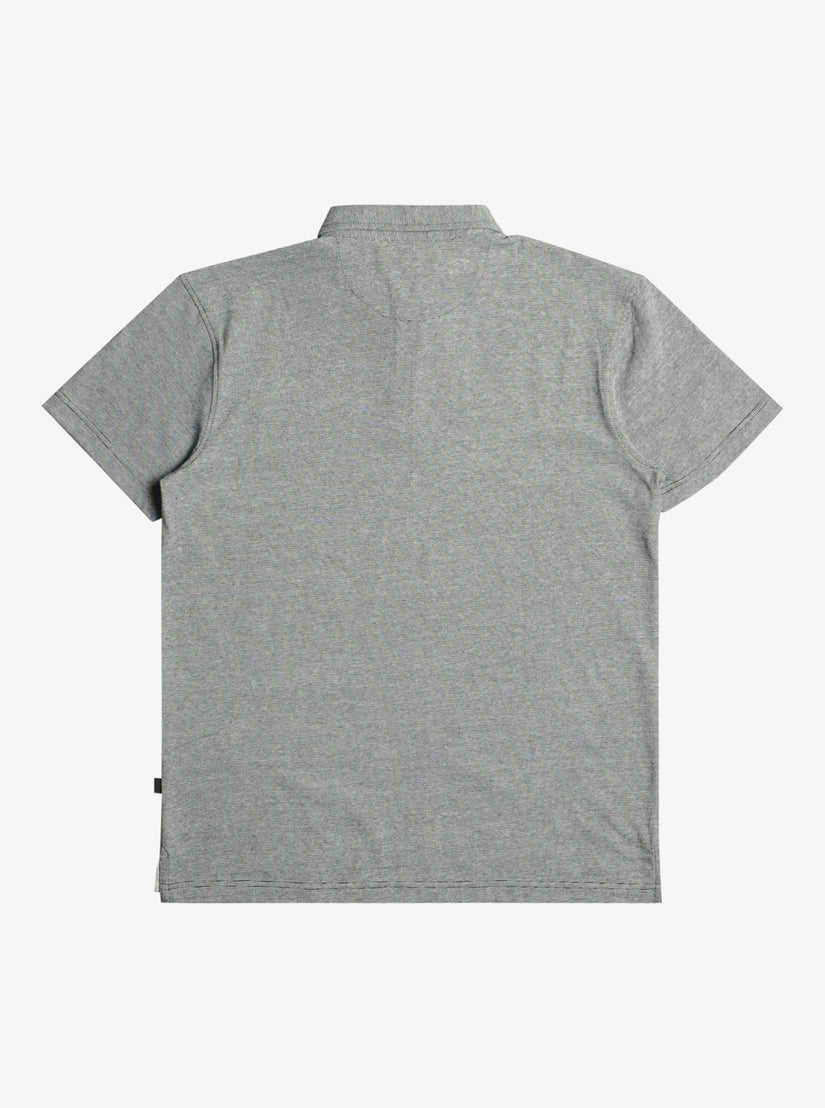 Sunset Cruise Short Sleeve Polo Shirt - Black