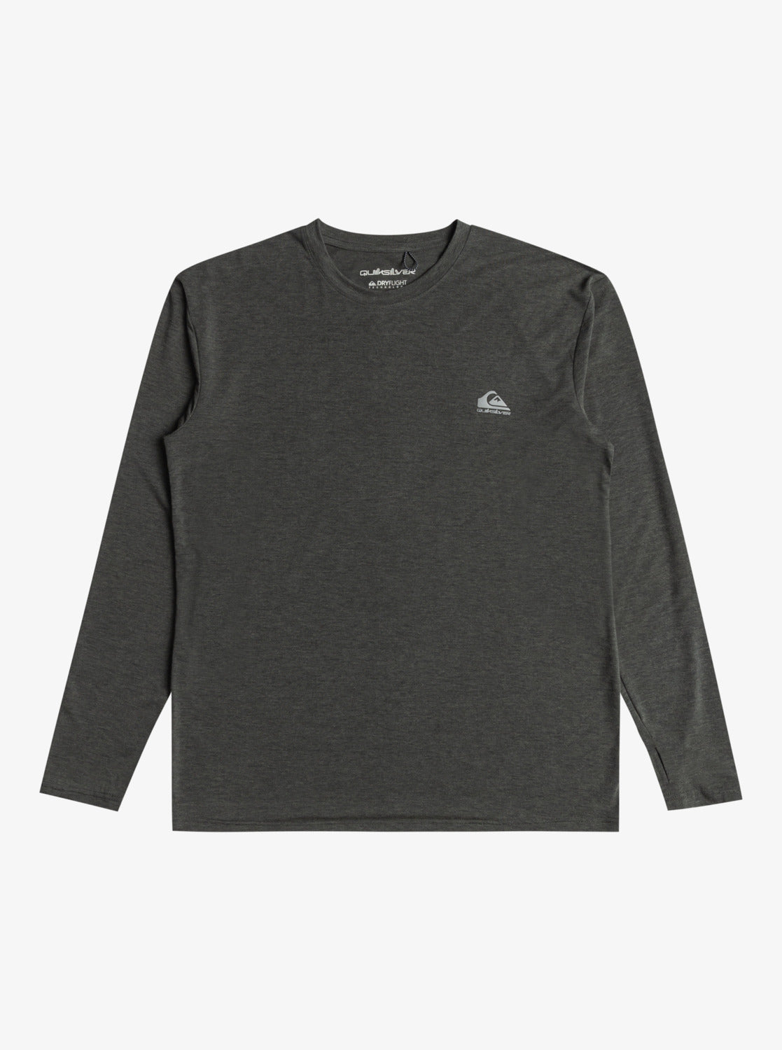 Coastal Run Long Sleeve T-Shirt - Black Heather – Quiksilver
