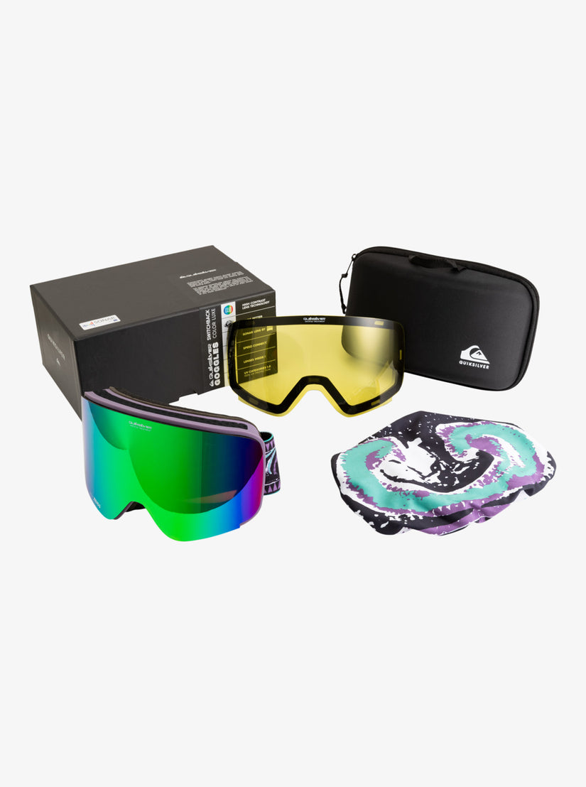 Switchback Austen Sweetin Snow Goggles - High Altitude/Clux Green S3