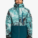 Mission Technical Snow Jacket - Resin Tint Majolica Blue