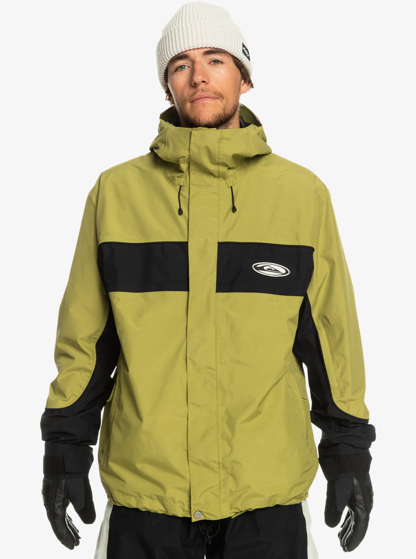 High Altitude Gore-Tex® Technical Snow Jacket - Green Olive