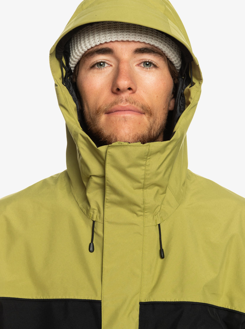 High Altitude Gore-Tex® Technical Snow Jacket - Green Olive