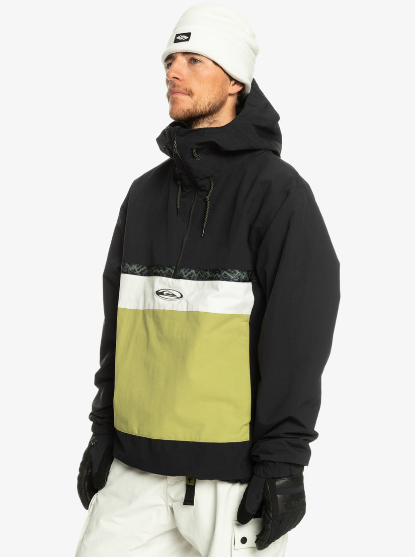 Steeze Technical Snow Jacket - True Black