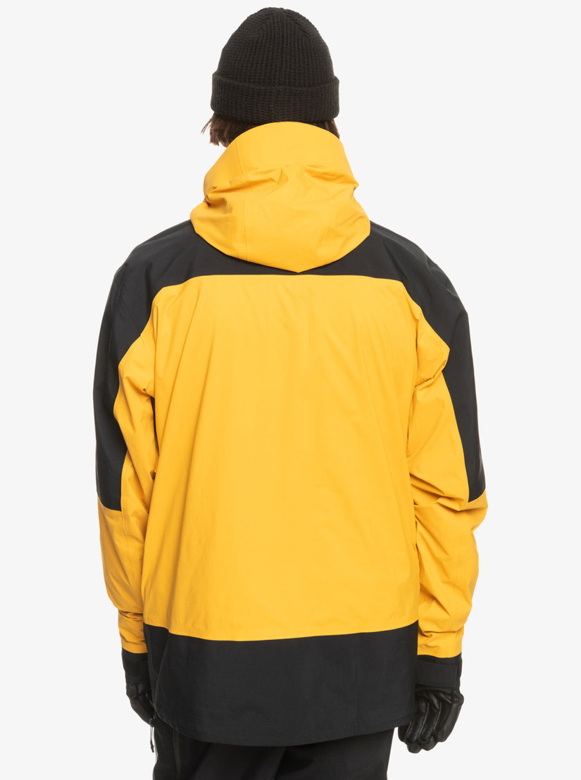 Ultralight Gore-Tex® Technical Snow Jacket - Mineral Yellow