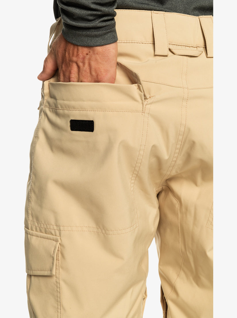 Porter Insulated Snow Pants - Pale Khaki