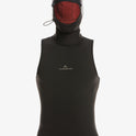 2/2 Marathon Sessions Hooded Wetsuit Vest - Black