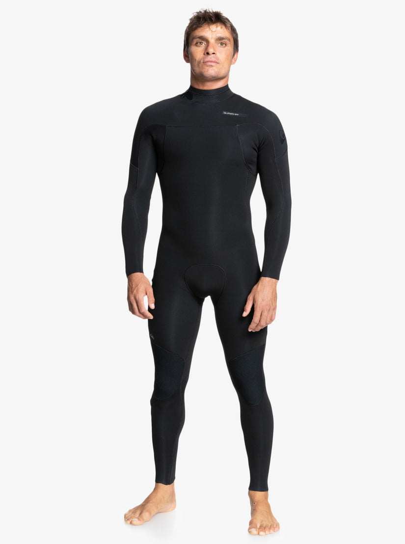 4/3 Everyday Sessions Back Zip Wetsuit - Black