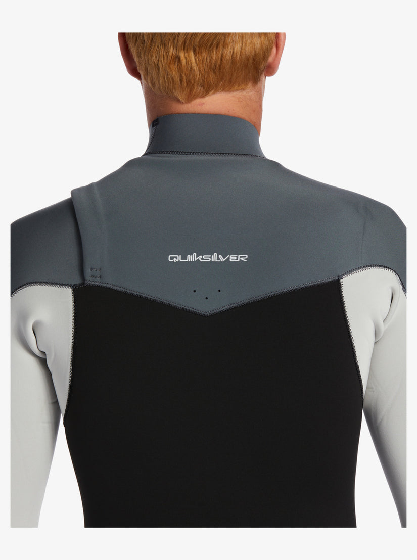 3/2mm Everyday Sessions Chest Zip Wetsuit - Black/ Ash