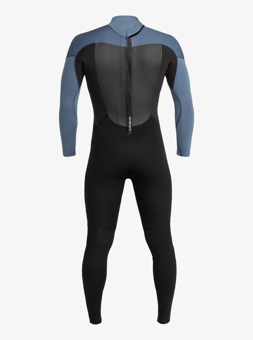 4/3mm Prologue Back Zip Wetsuit - Black/Bering