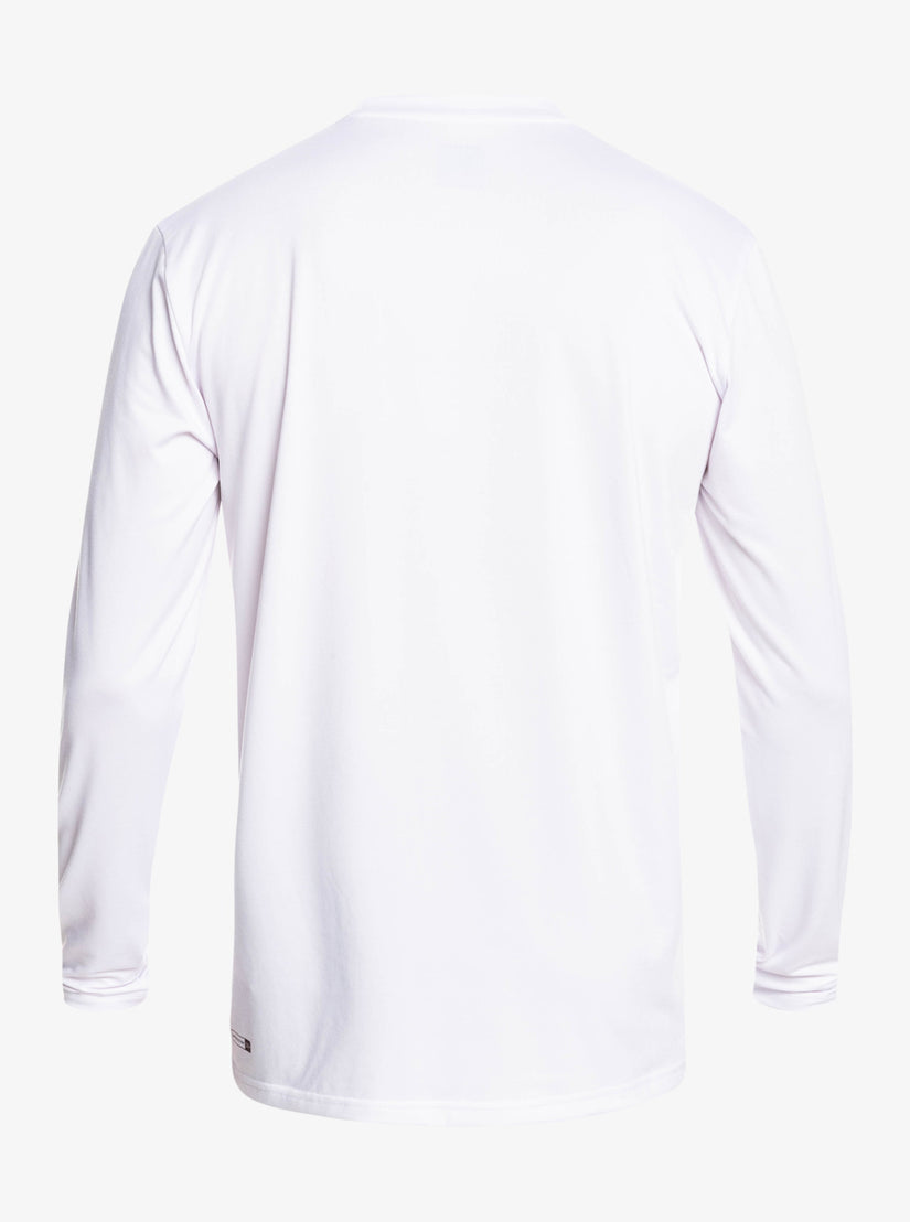 Omni Session Long Sleeve UPF 50 Surf T-Shirt - White