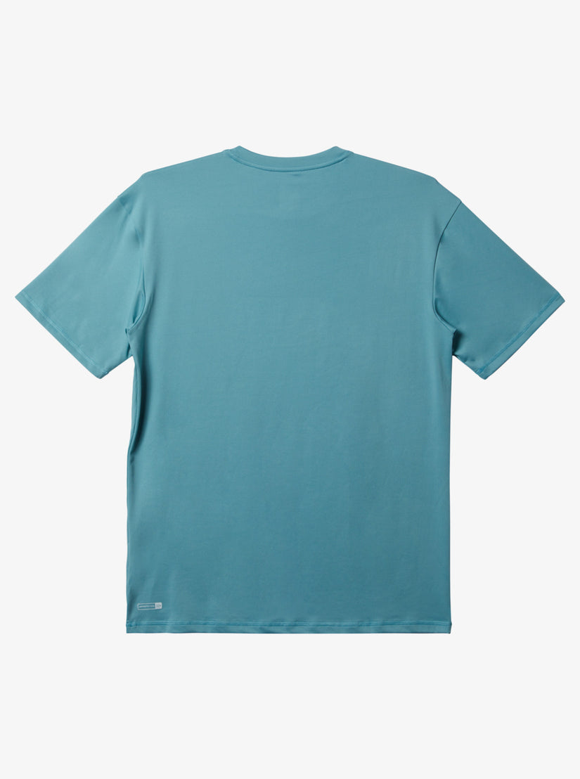 Mix Session UPF 50 Short Sleeve Surf Tee - Cameo Blue