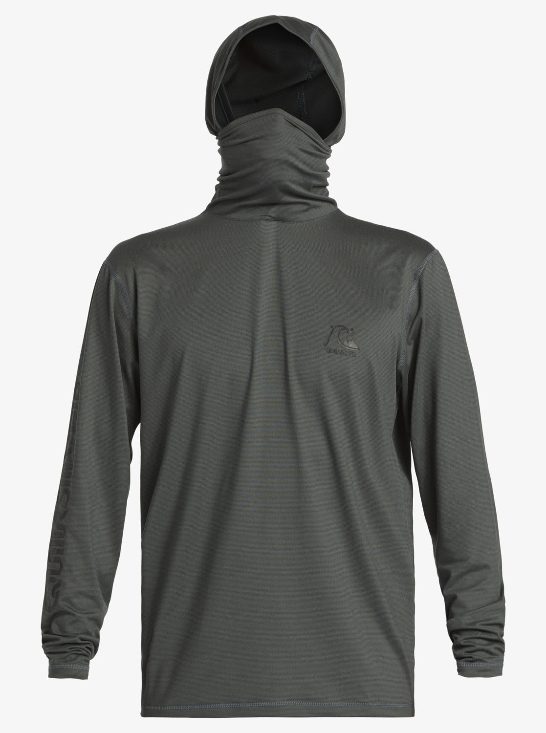 Heritage UPF 50 Hooded Long Sleeve Surf Tee - Iron Gate – Quiksilver