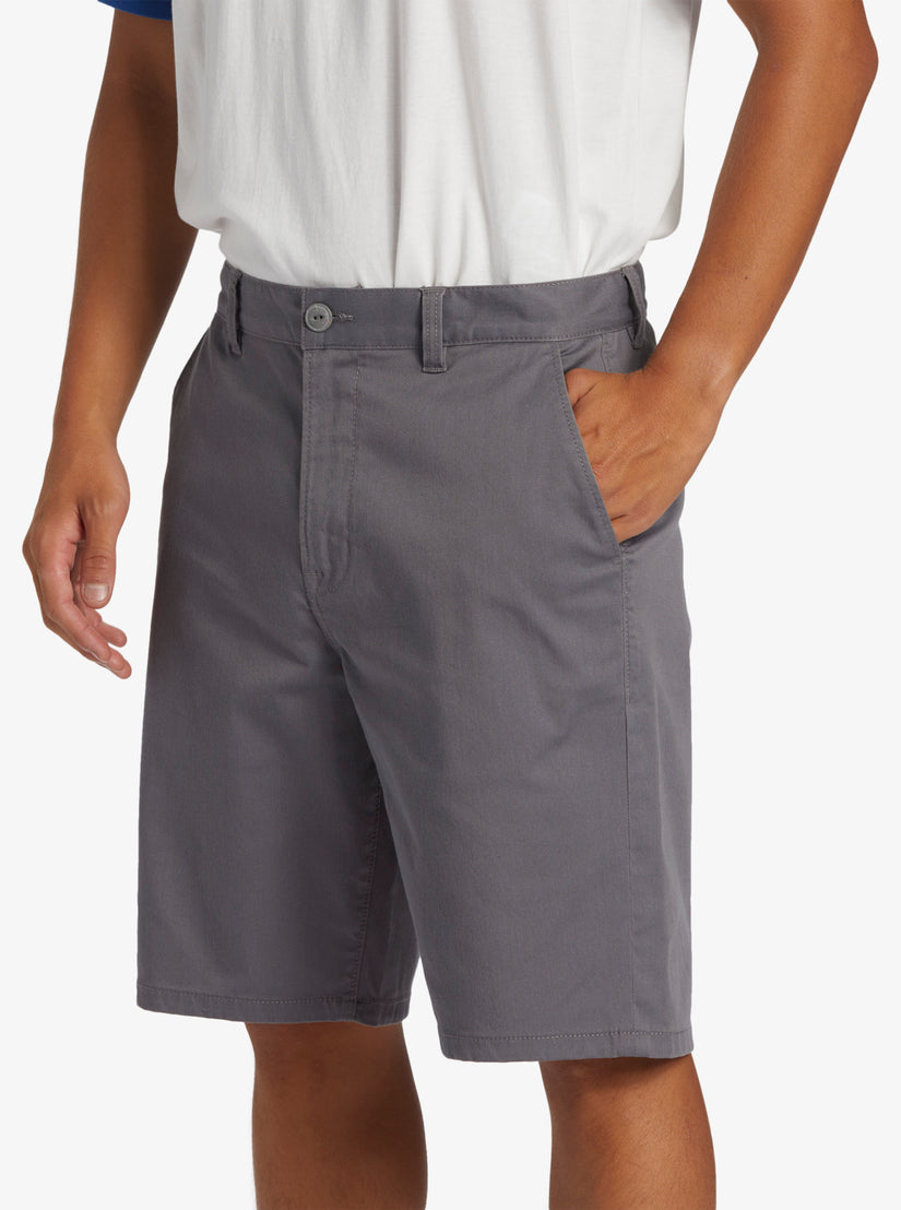 Crest Chino Chino 21" Shorts - Quiet Shade